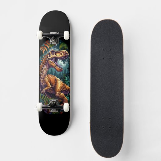 Dinosaur Persoonlijk Skateboard (Voorkant)