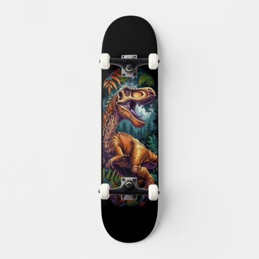Dinosaur Persoonlijk Skateboard (Voorkant)