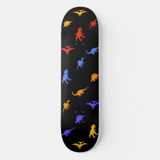 Dinosaur  persoonlijk skateboard (Voorkant)