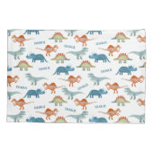 Dinosaur Persoonlijke benaming Kussensloop (Achterkant-Links)