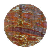 Dinosaur Petrified Bone Snijplank (Voorkant)