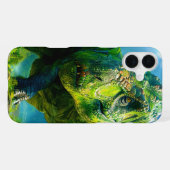 Dinosaur Phone Case iPhone Hoesje (Achterkant horizontaal)