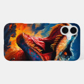 Dinosaur Phone Case iPhone Hoesje (Achterkant horizontaal)