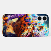 Dinosaur Phone Case iPhone Hoesje (Achterkant horizontaal)