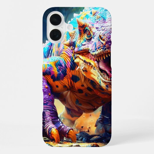 Dinosaur Phone Case iPhone Hoesje (Achterkant)