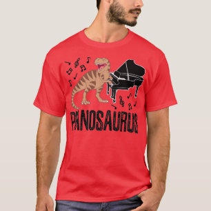 Dinosaur Piano Pianosaurus T-shirt
