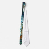 Dinosaur Pictorial Stropdas Omeisaurus Gregory Pau (Achterkant)