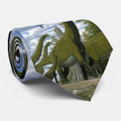 Dinosaur Pictorial Stropdas Pleurocoelus Gregory P (Opgerold)