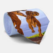 Dinosaur Pictorial Stropdas Tyrannosaurus Gregory  (Opgerold)