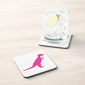 Dinosaur Pink Onderzetter (Rechterzijde)