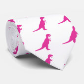 Dinosaur Pink Stropdas (Opgerold)