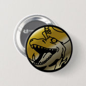 Dinosaur Pirate Button (Voorkant /achterkant)