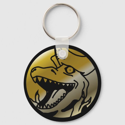 Dinosaur Pirate sleutelhanger (Voorkant)