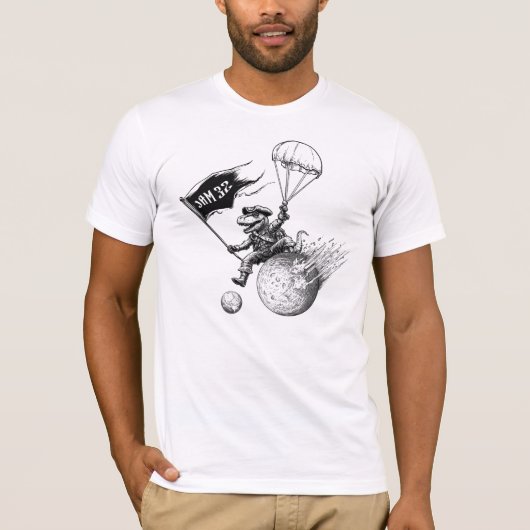 Dinosaur Pirates Meteor Bingo T-shirt (Voorkant)