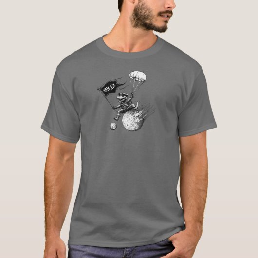 Dinosaur Pirates Meteor Rider T-shirt (Voorkant)