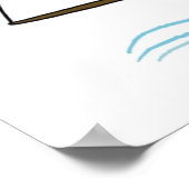 Dinosaur pirates sail the seven seas poster (Hoek)