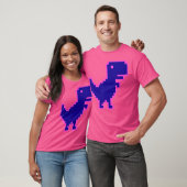Dinosaur Pixel Pixel Pixel Dino T-Rex T-shirt (Unisex)