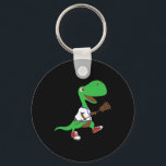 Dinosaur Playing Lacrosse Cool Dino Team Sport Gif Sleutelhanger<br><div class="desc">Dinosaur Playing Lacrosse Cool Dino Team Sport Gift</div>