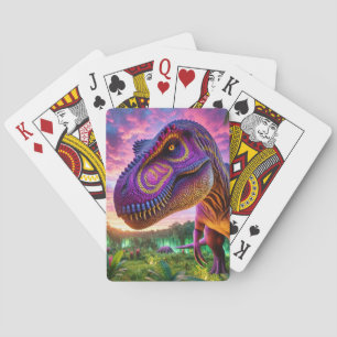 Dinosaur Pokerkaarten