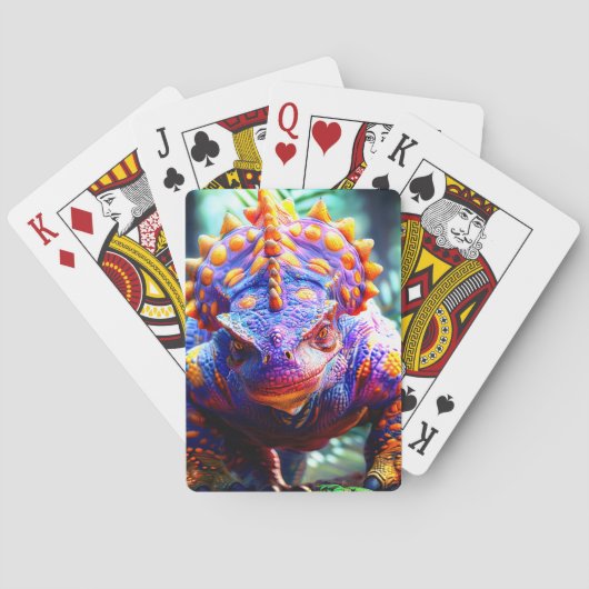 Dinosaur Pokerkaarten (Achterkant)