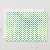 Dinosaur Pool Party Dank u kaart met foto (Achterkant)