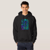Dinosaur Pop Art Hoodie (Voorkant volledig)