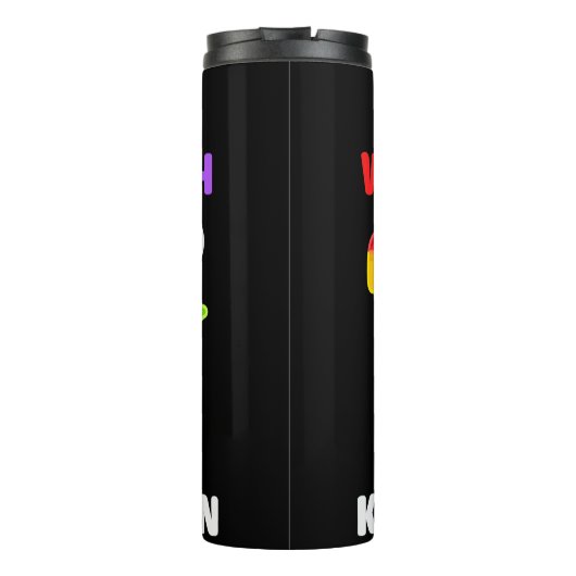 Dinosaur Poppin My Way Through Kindergarten Thermosbeker (Achterkant)