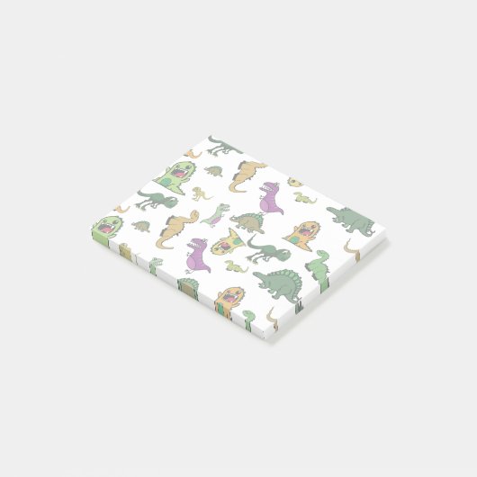 Dinosaur Post-it® Notes (Schuin)