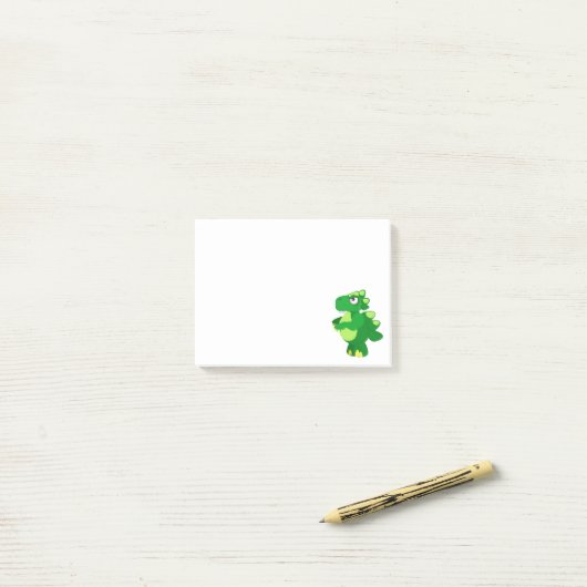 Dinosaur Post-it® Notes (Op bureau)