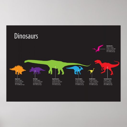 Dinosaur Poster (Voorkant)