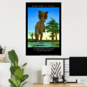 Dinosaur Poster Chasmosaurus Gregory Paul (Thuiskantoor)