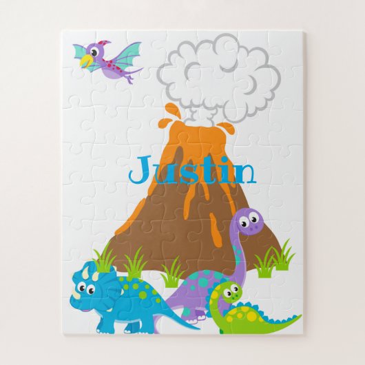 Dinosaur, Poster personaliseren Legpuzzel (Verticaal)