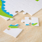 Dinosaur, Poster personaliseren Legpuzzel (Zijkant)