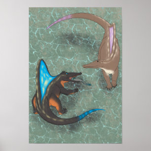 Dinosaur poster - Secodontosaurus