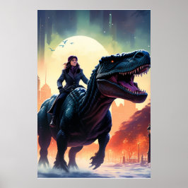 Dinosaur Posters for Adults or Kid's Room