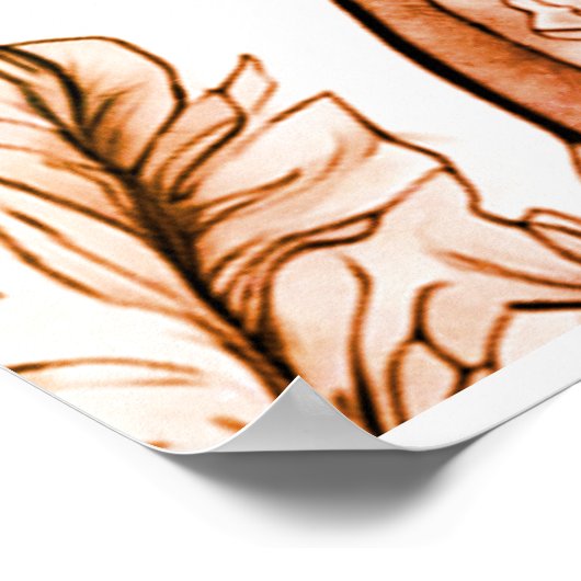 Dinosaur Posters for Kid's Room Wall Poster (Hoek)