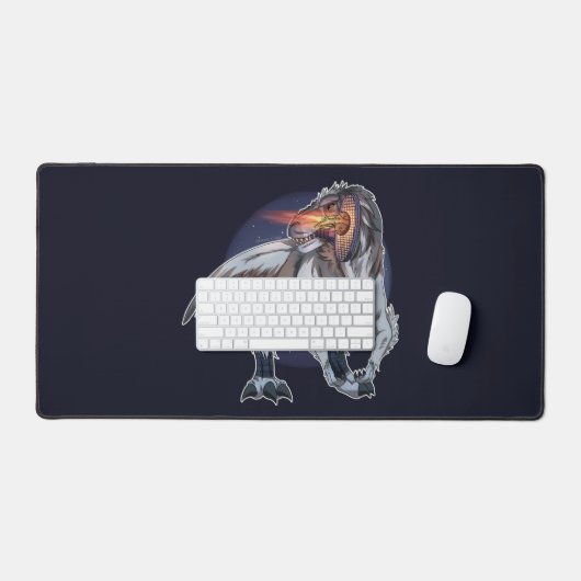 Dinosaur Pplay Tennis Bureaumat (Keyboard & Muis)