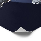 Dinosaur Pplay Tennis Poster (Hoek)