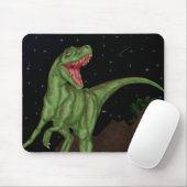 Dinosaur - Prehistorische nacht Muismat (Met muis)