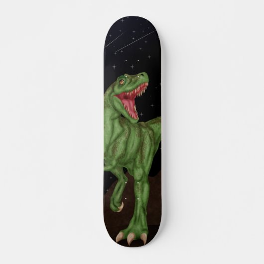 Dinosaur - Prehistorische nacht Persoonlijk Skateboard (Voorkant)