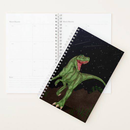 Dinosaur - Prehistorische nacht Planner (Display)