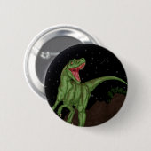 Dinosaur - Prehistorische nacht Ronde Button 5,7 Cm (Voorkant /achterkant)