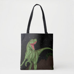Dinosaur - Prehistorische Nacht Tote Bag