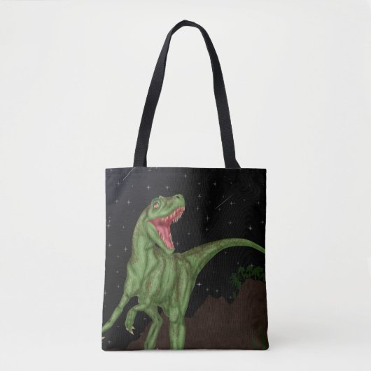 Dinosaur - Prehistorische Nacht Tote Bag (Voorkant)