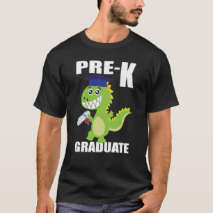 Dinosaur Preschool Afstudeerhok voorschoolse T-shirt