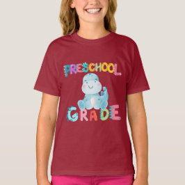 Dinosaur Preschool GRADE Squad lerarenopleiding T-shirt