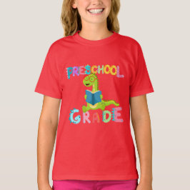 Dinosaur Preschool GRADE Squad lerarenopleiding T-shirt