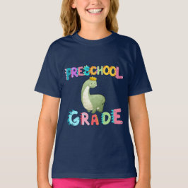 Dinosaur Preschool GRADE Squad lerarenopleiding T-shirt