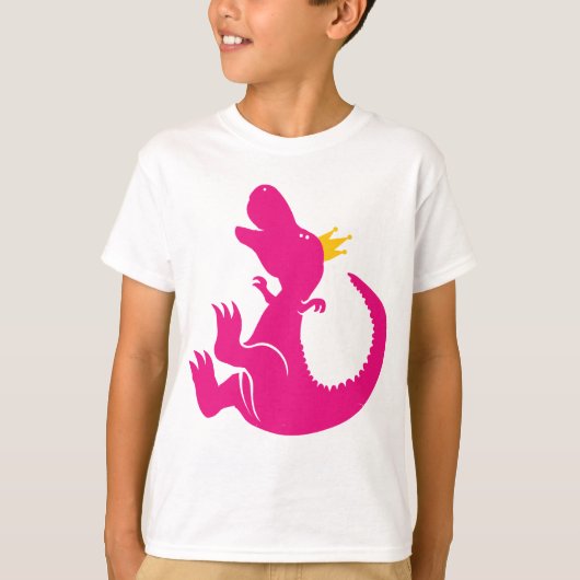 Dinosaur Princess Shirt (Voorkant)