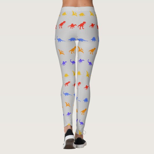 Dinosaur Print Leggings (Achterkant)